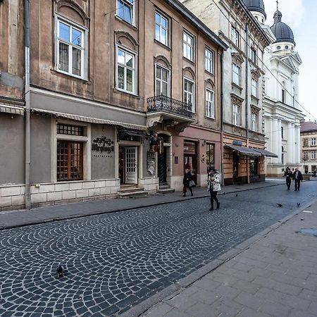 Краківська 17 Lägenhet Lviv Exteriör bild
