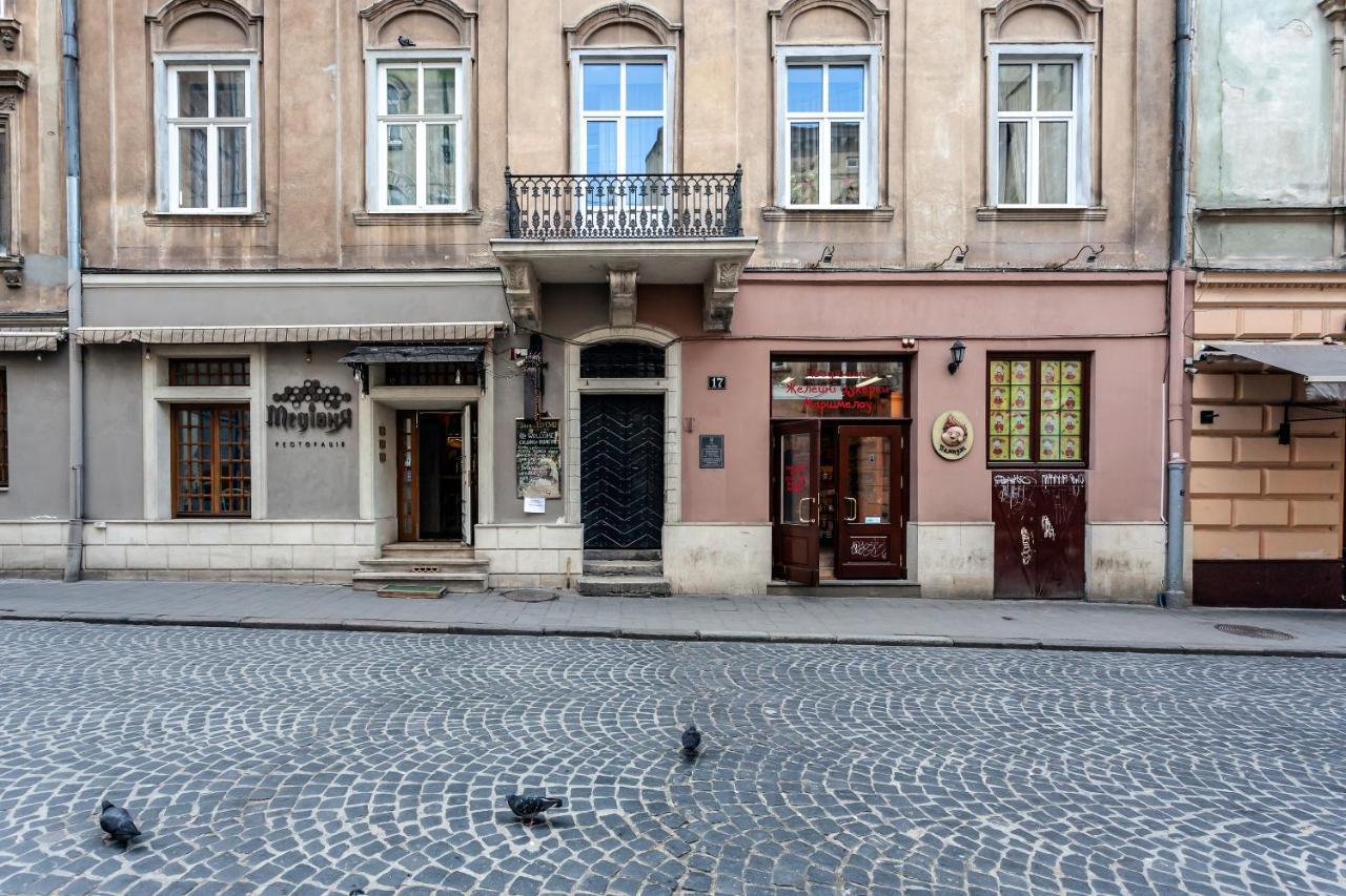 Краківська 17 Lägenhet Lviv Exteriör bild